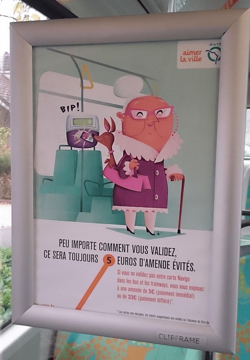 Quand la RATP appelle à enfreindre son&nbsp;règlement