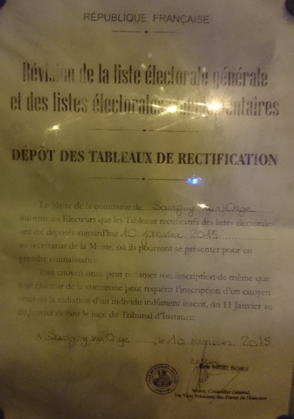 Saviniens, vérifiez votre inscription sur les listes&nbsp;électorales