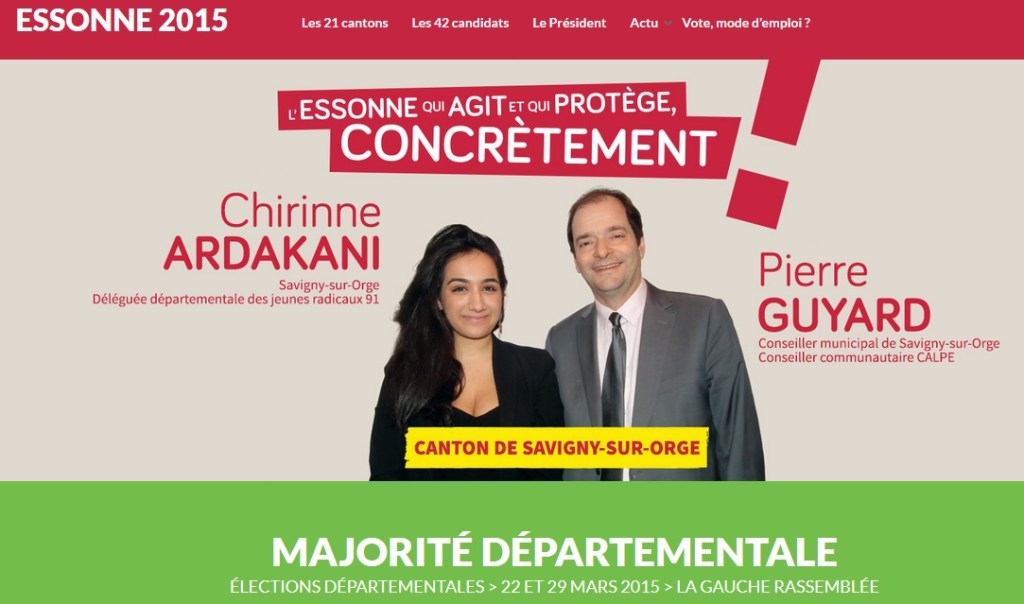 Censuré sur le site du PS pour les départementales&nbsp;Essonne2015