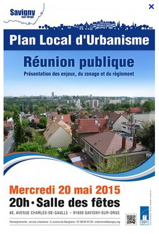 Que peut-on attendre de la réunion PLU 2015 de Savigny-sur-Orge ?