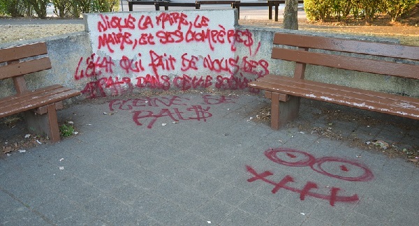 Savigny-sur-Orge en proie aux tags&nbsp;anarchistes