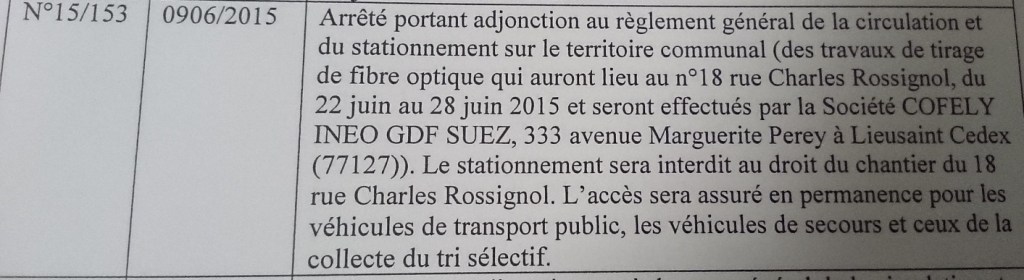 À Savigny-sur-Orge, c&rsquo;est la COFELY INEO GDF SUEZ qui tire la fibre&nbsp;optique