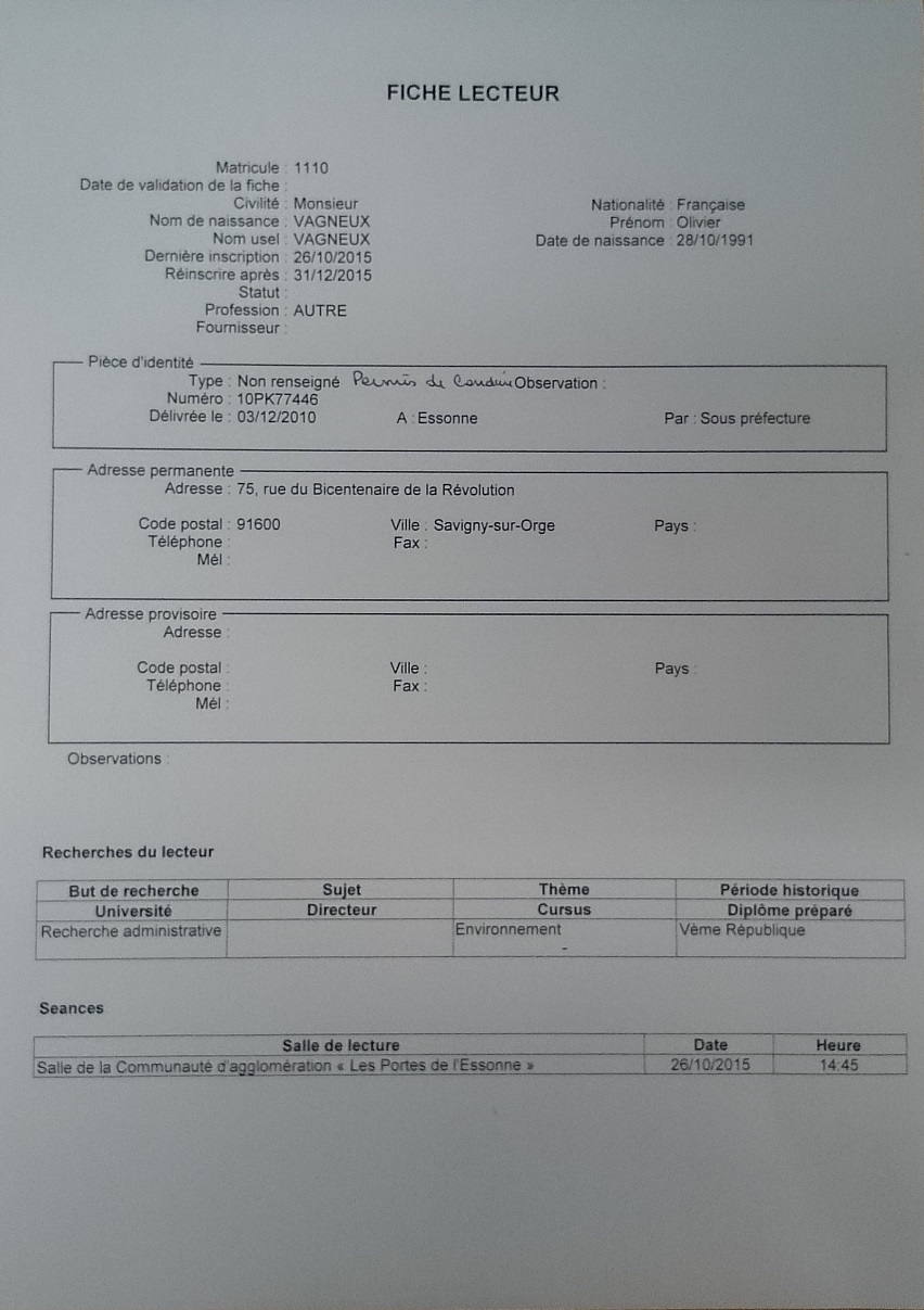 Fiché par la CALPE à cause d&rsquo;une loi sécuritaire stupide et d&rsquo;un règlement intérieur&nbsp;inique