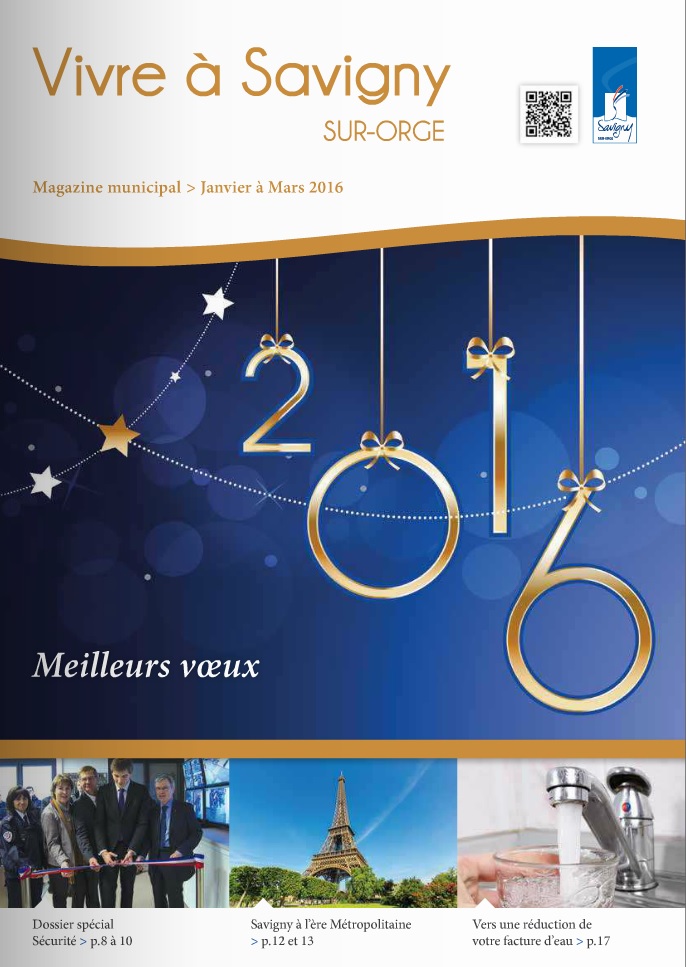 Analyse du magazine municipal &laquo;&nbsp;Vivre à Savigny-sur-Orge&nbsp;&raquo; – Janvier à mars&nbsp;2016