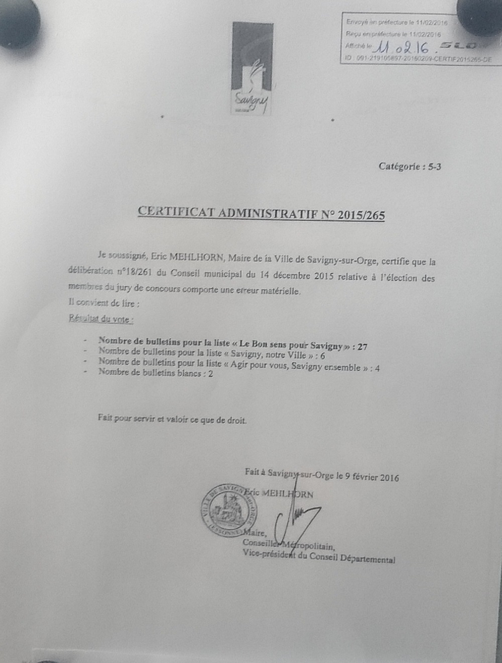 Savigny-sur-Orge : dysfonctionnements ou dyslexie&nbsp;?