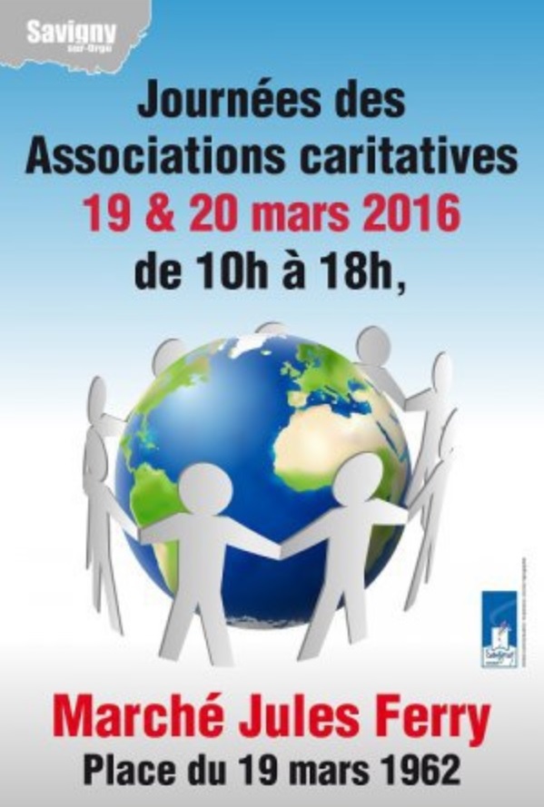 Une journée des associations caritatives à Savigny-sur-Orge les 19 et 20 mars&nbsp;2016