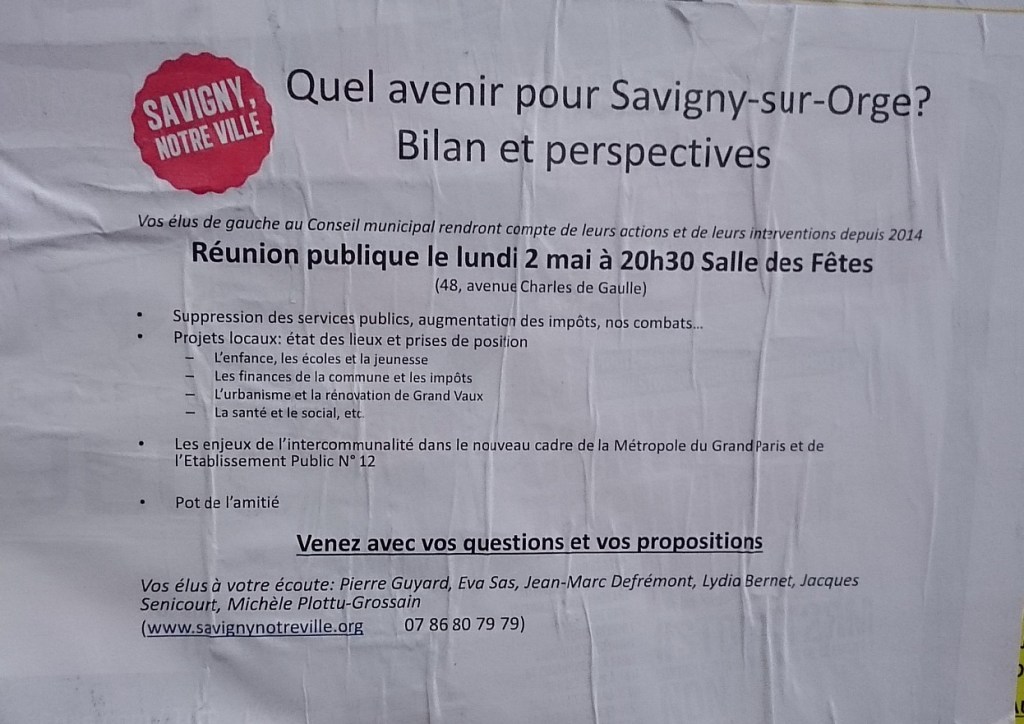 L&rsquo;hypocrite gauche savinienne, complice et meilleure alliée d&rsquo;Éric&nbsp;MEHLHORN