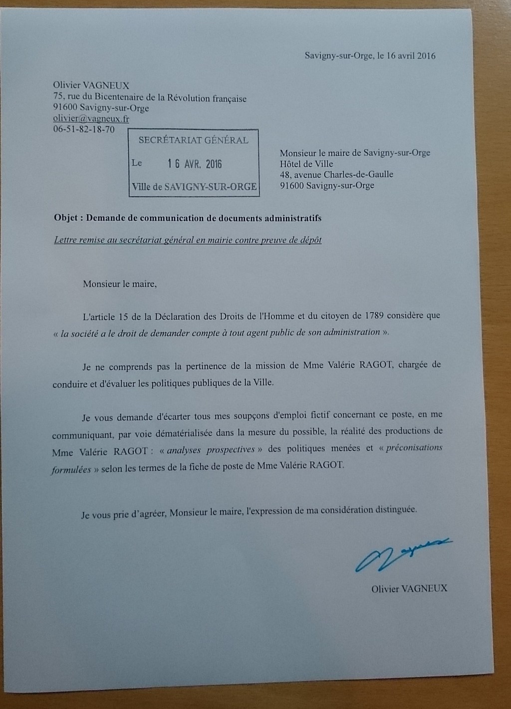 Après la plainte… (contre Éric MEHLHORN et Valérie RAGOT pour emploi&nbsp;fictif)