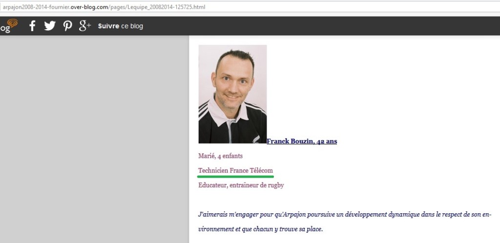 Quand Éric MEHLHORN recrutait sa liste municipale chez les socialistes : Franck&nbsp;BOUZIN