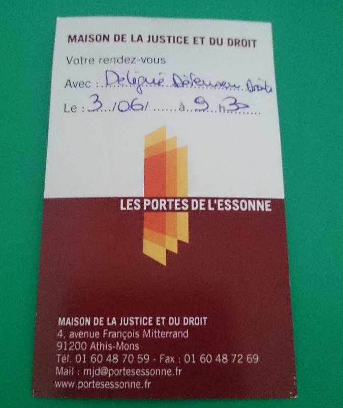 Mon bilan de mon premier entretien avec le délégué du Défenseur des&nbsp;Droits