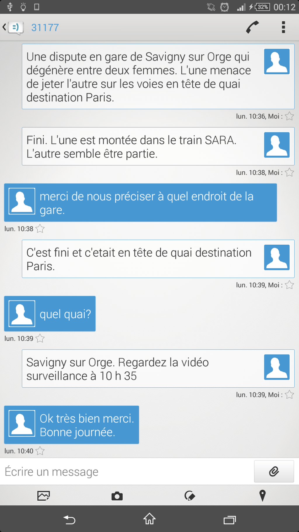 Sur la réactivité du 31177, le numéro d&rsquo;urgence SMS de la&nbsp;SNCF