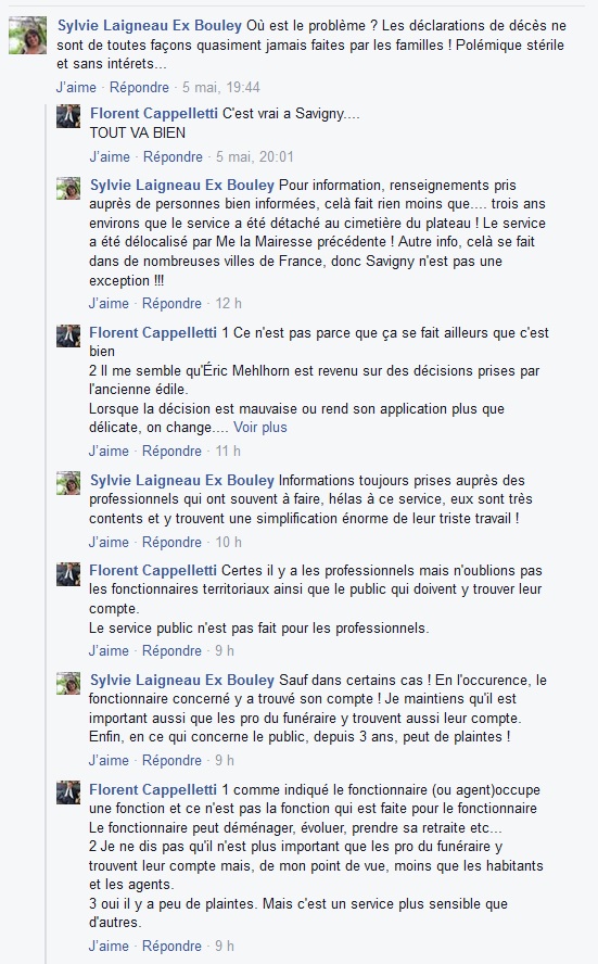 Quand Sylvie LAIGNEAU (BOULEY) affabule pour donner à penser qu&rsquo;elle&nbsp;sait