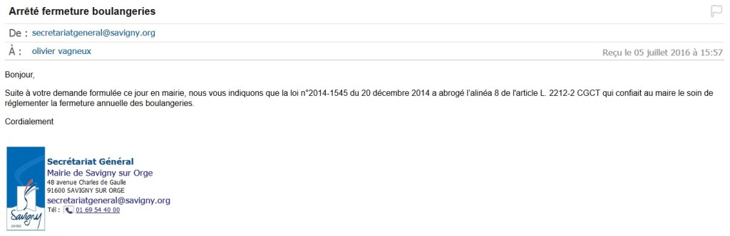 Les maires n&rsquo;encadrent désormais plus la fermeture estivale des&nbsp;boulangeries