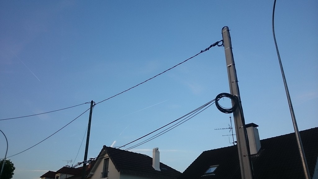 Scoop : Savigny-sur-Orge va avoir une fibre optique&nbsp;aérienne