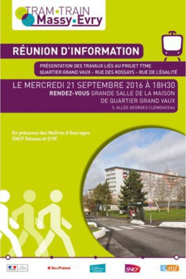 Que retenir de la réunion Tram-train Massy-Évry du 21 septembre 2016 à Savigny&nbsp;?