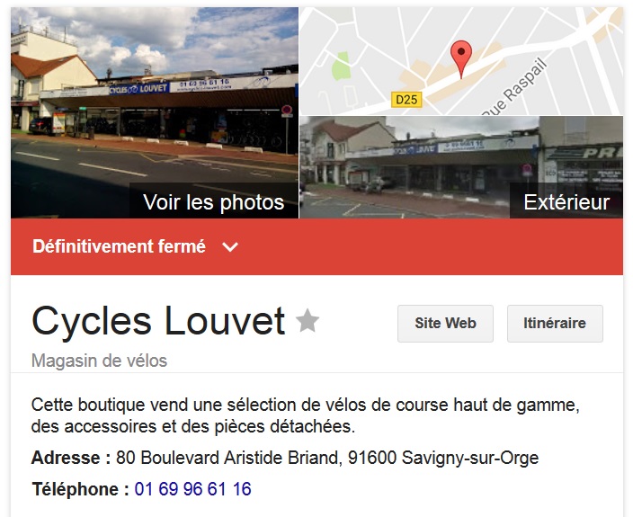 Savigny-sur-Orge : les Cycles Louvet resteront définitivement&nbsp;fermés