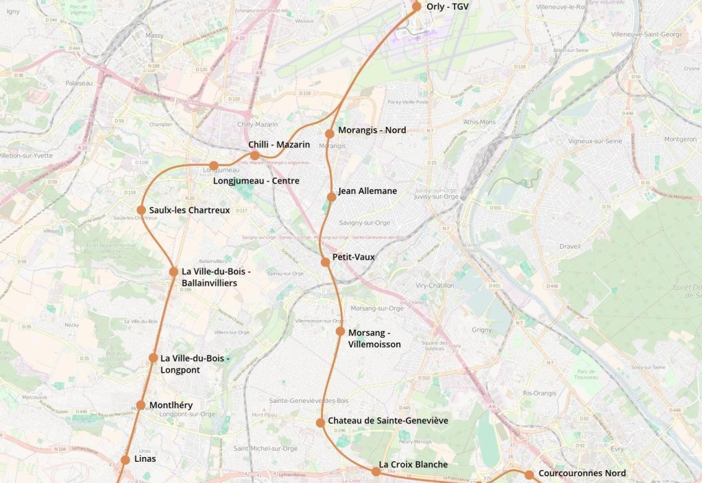 Sur un projet de RER F qui passerait par Savigny-sur-Orge