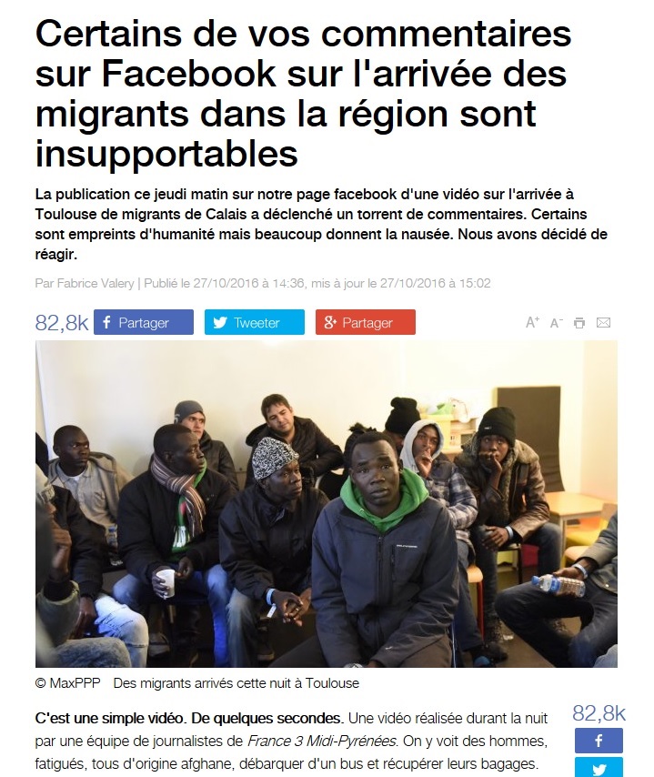 Migrants : France 3 défend la liberté d&rsquo;expression à sens&nbsp;unique