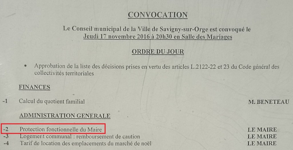 Qu&rsquo;est-ce que la protection fonctionnelle réclamée par Éric MEHLHORN&nbsp;?
