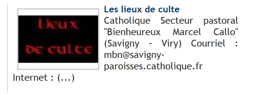 La Ville de Savigny-sur-Orge ne reconnaît pas tous les cultes sur son&nbsp;site