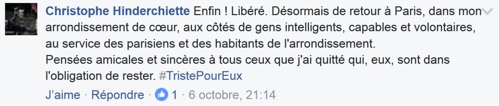Des conditions de travail à Savigny-sur-Orge ; Christophe HINDERCHIETTE rompt&nbsp;l&rsquo;omerta