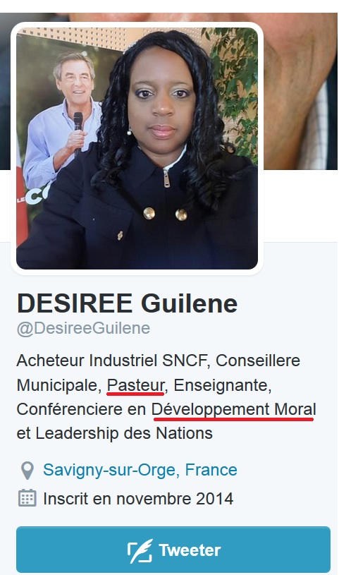 Une pasteur(e) au Conseil municipal de Savigny-sur-Orge : Guilène&nbsp;DÉSIRÉE
