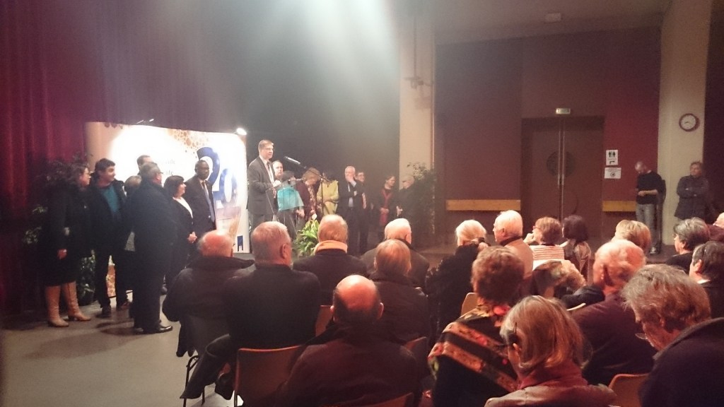 Sur la deuxième cérémonie de vœux 2017 à Savigny-sur-Orge