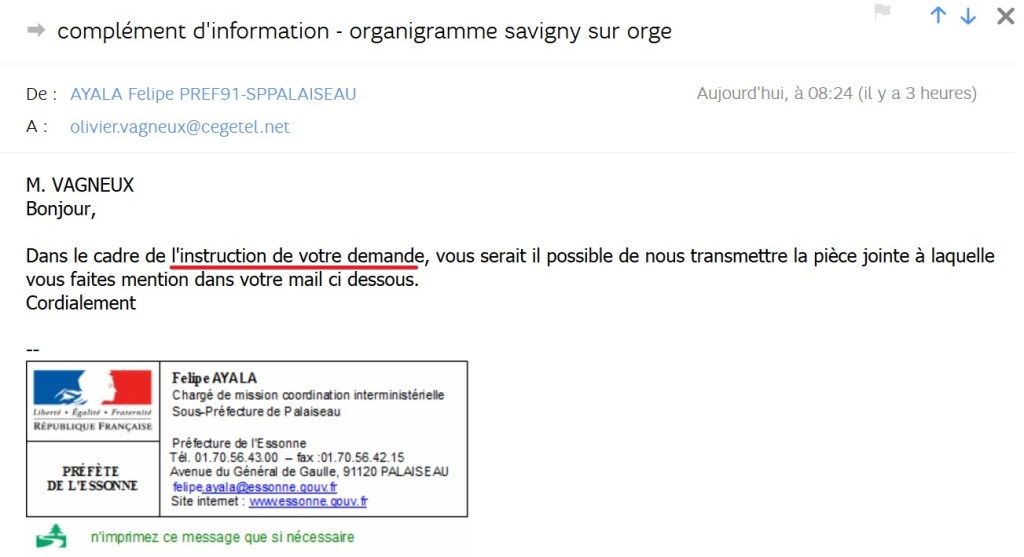 Responsabilité fonctionnelle de la Police municipale de Savigny-sur-Orge : la sous-Préfète ordonne une&nbsp;instruction