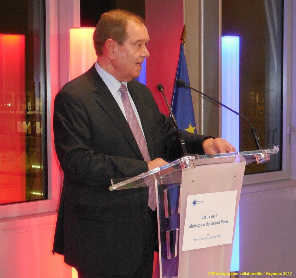 Aux premiers vœux de la Métropole du Grand&nbsp;Paris