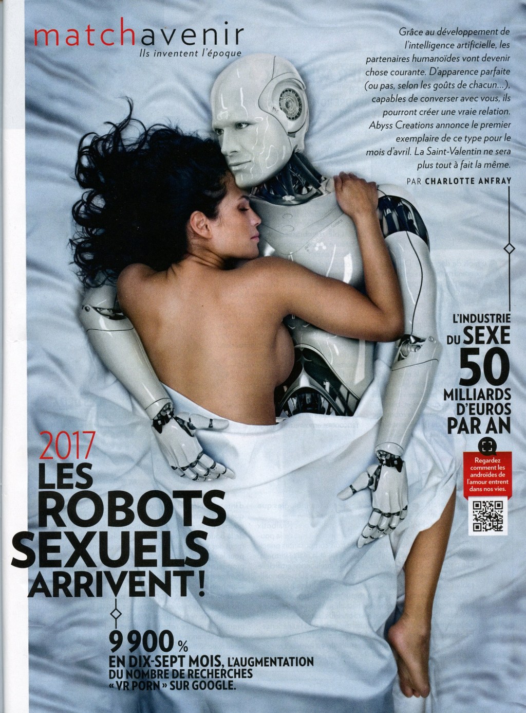 Sur l&rsquo;arrivée des robots sexuels et ce que cela nous dit de la décadence de notre&nbsp;société
