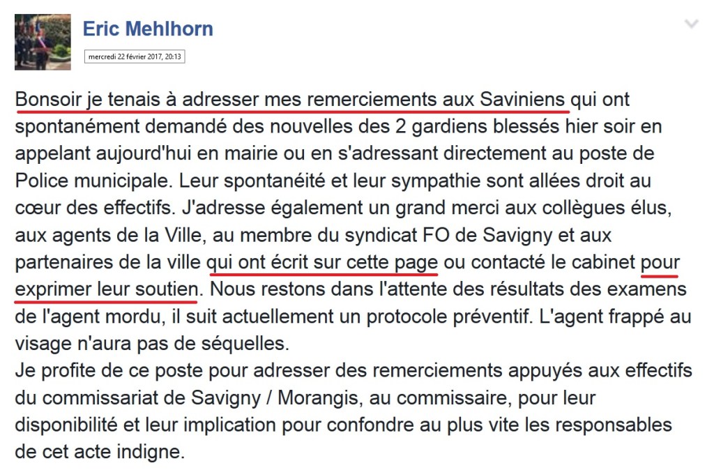 Racisme, appel au meurtre, incitation à la haine : les commentaires sur la page Facebook d&rsquo;Éric&nbsp;MEHLHORN