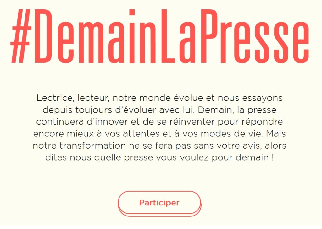 Sur l&rsquo;inexploitabilité des questions de Demain la presse (demainlapresse.com)