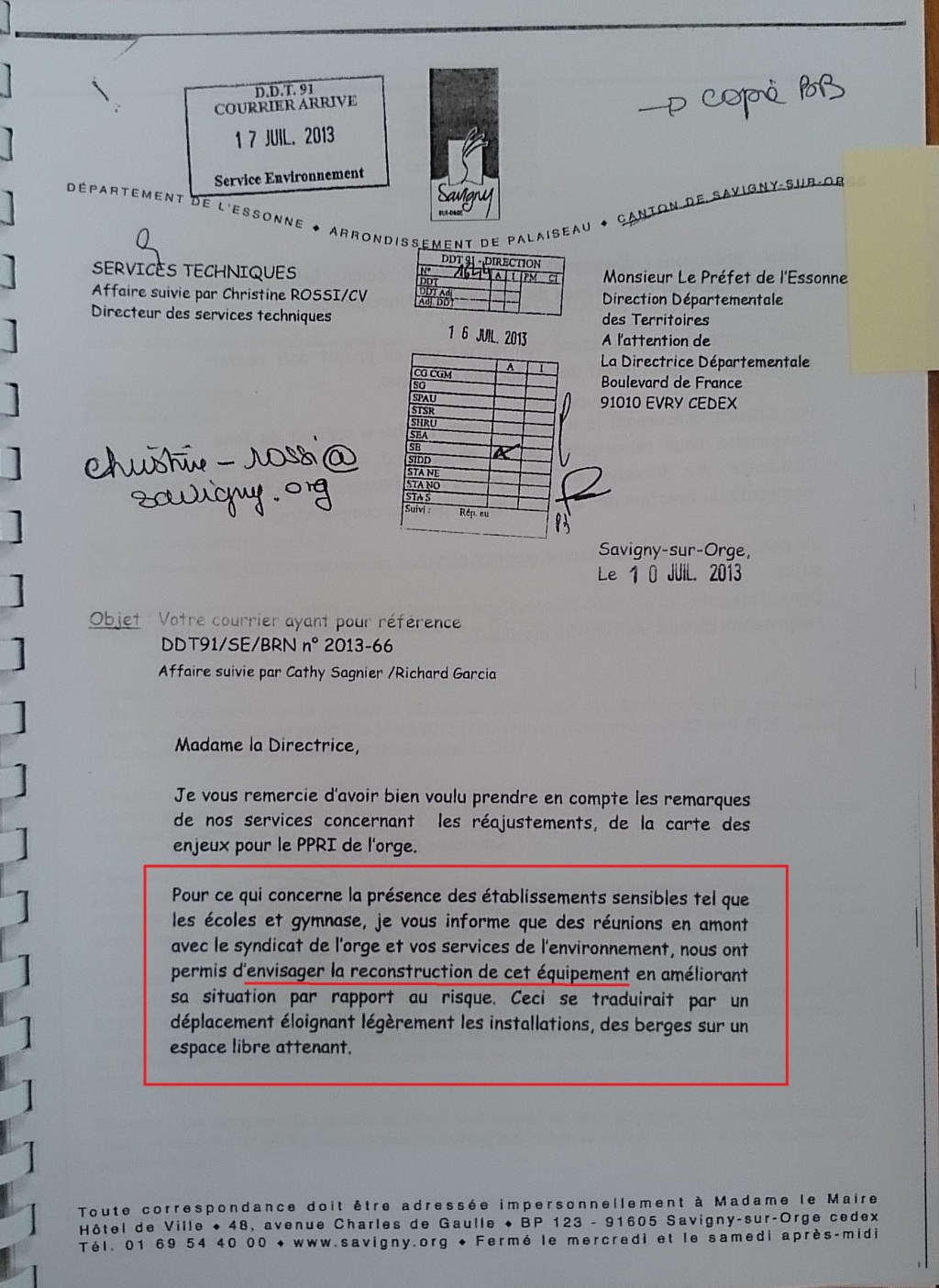 Quand la Ville de Savigny-sur-Orge envisageait la reconstruction de l&rsquo;école&nbsp;Kennedy