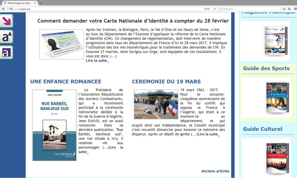 Mais pourquoi tant de publicité municipale pour le dernier livre de Jean ESTIVILL&nbsp;?