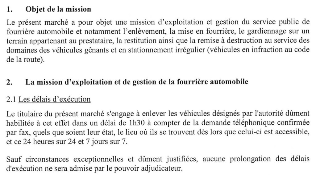 Savigny-sur-Orge renouvelle son marché d&rsquo;exploitation et de gestion de la fourrière&nbsp;automobile