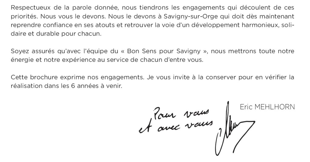 Ces promesses de campagne qu&rsquo;Éric MEHLHORN ne prévoit pas de financer dans son plan pluriannuel d&rsquo;investissements