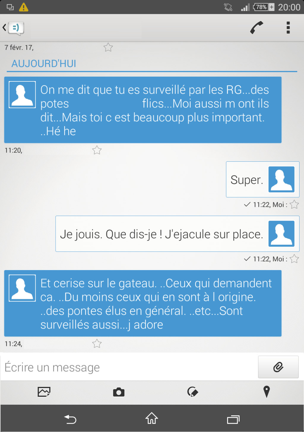 Olivier VAGNEUX intéresse-t-il les Renseignements généraux&nbsp;?