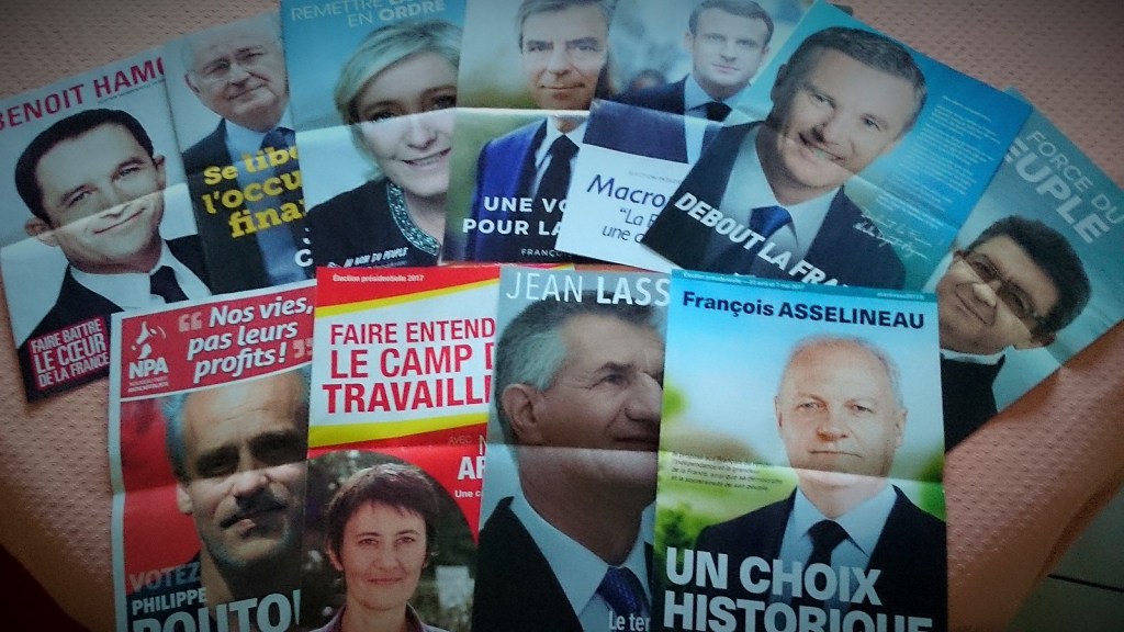 Sur les propagandes des différents candidats à l&rsquo;élection présidentielle de&nbsp;2017