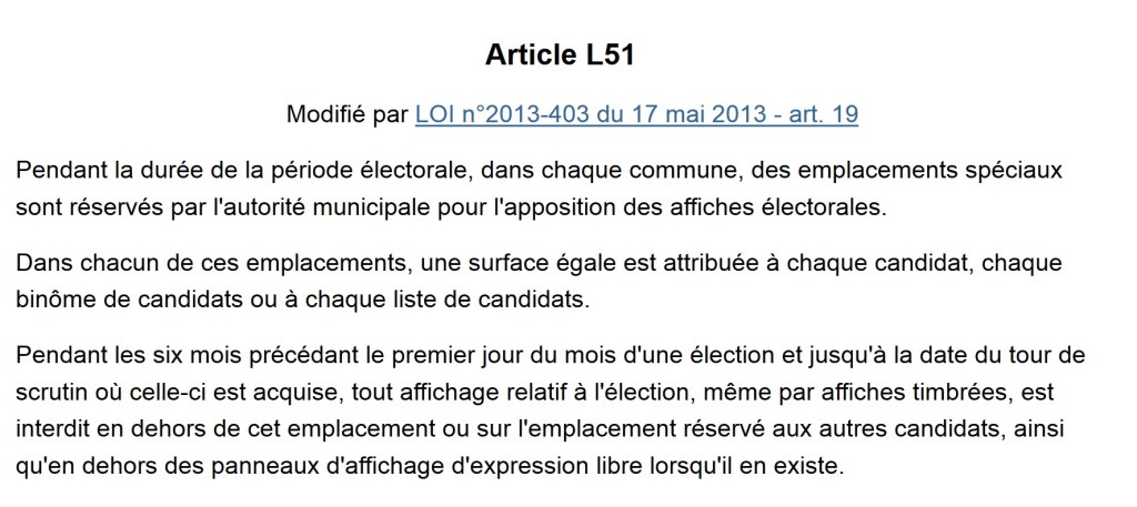Un savoureux courrier des départementales à relire pour les&nbsp;législatives