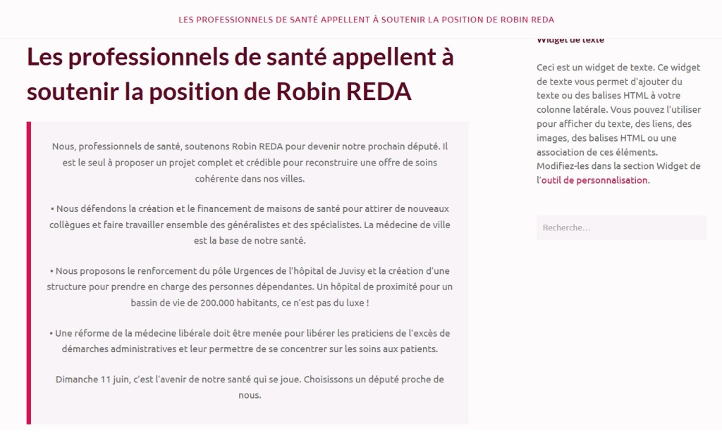 Attention : Robin RÉDA diffuse des &laquo;&nbsp;fake news&nbsp;&raquo; !