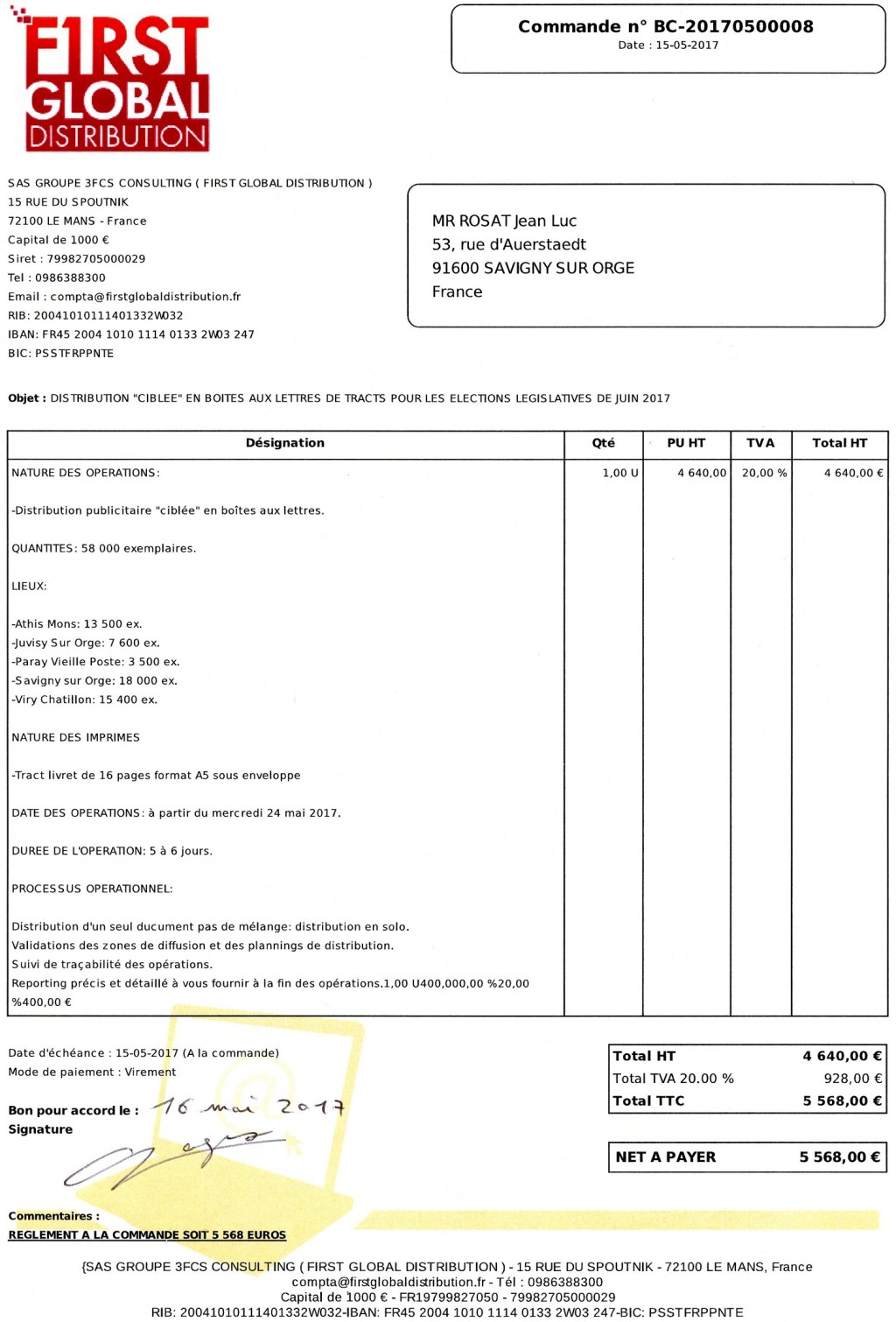 Brève de campagne : De nombreux problèmes de&nbsp;distribution
