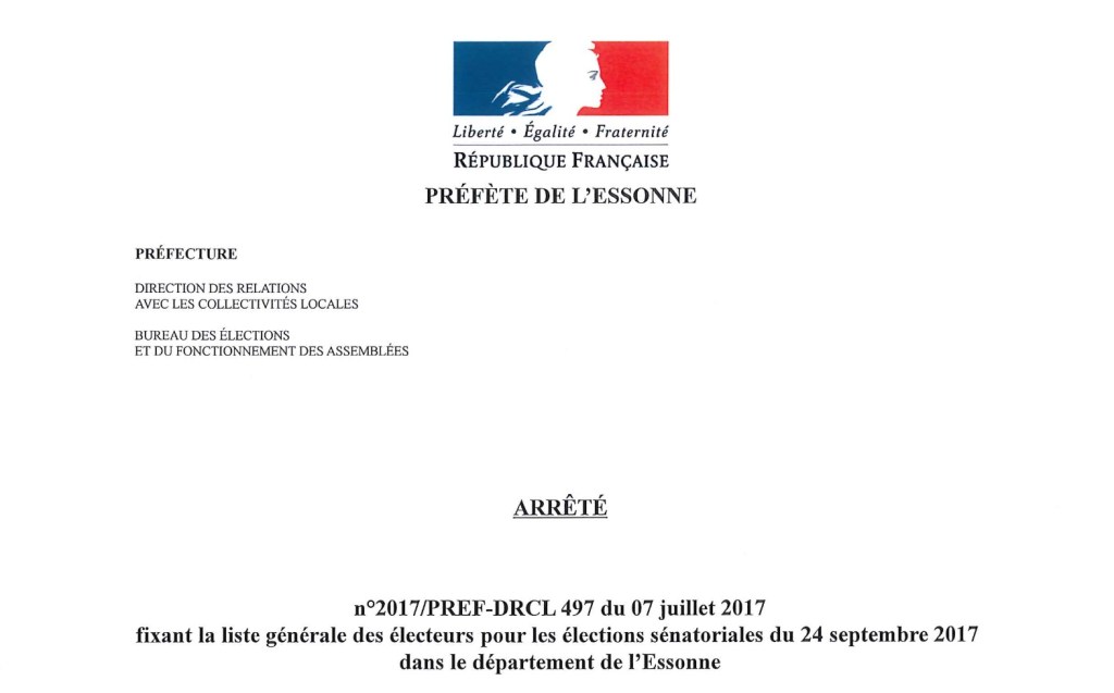 Sénatoriales 2017 : les 47 (+2) grands électeurs de Savigny-sur-Orge