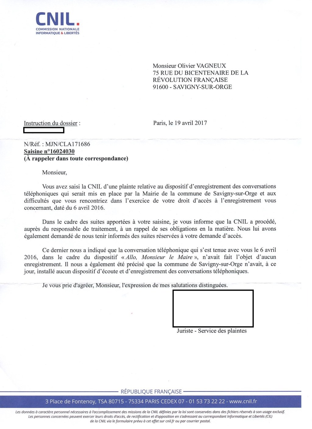 Éric MEHLHORN a-t-il commis un délit d&rsquo;entrave en mentant délibérément à la CNIL&nbsp;?