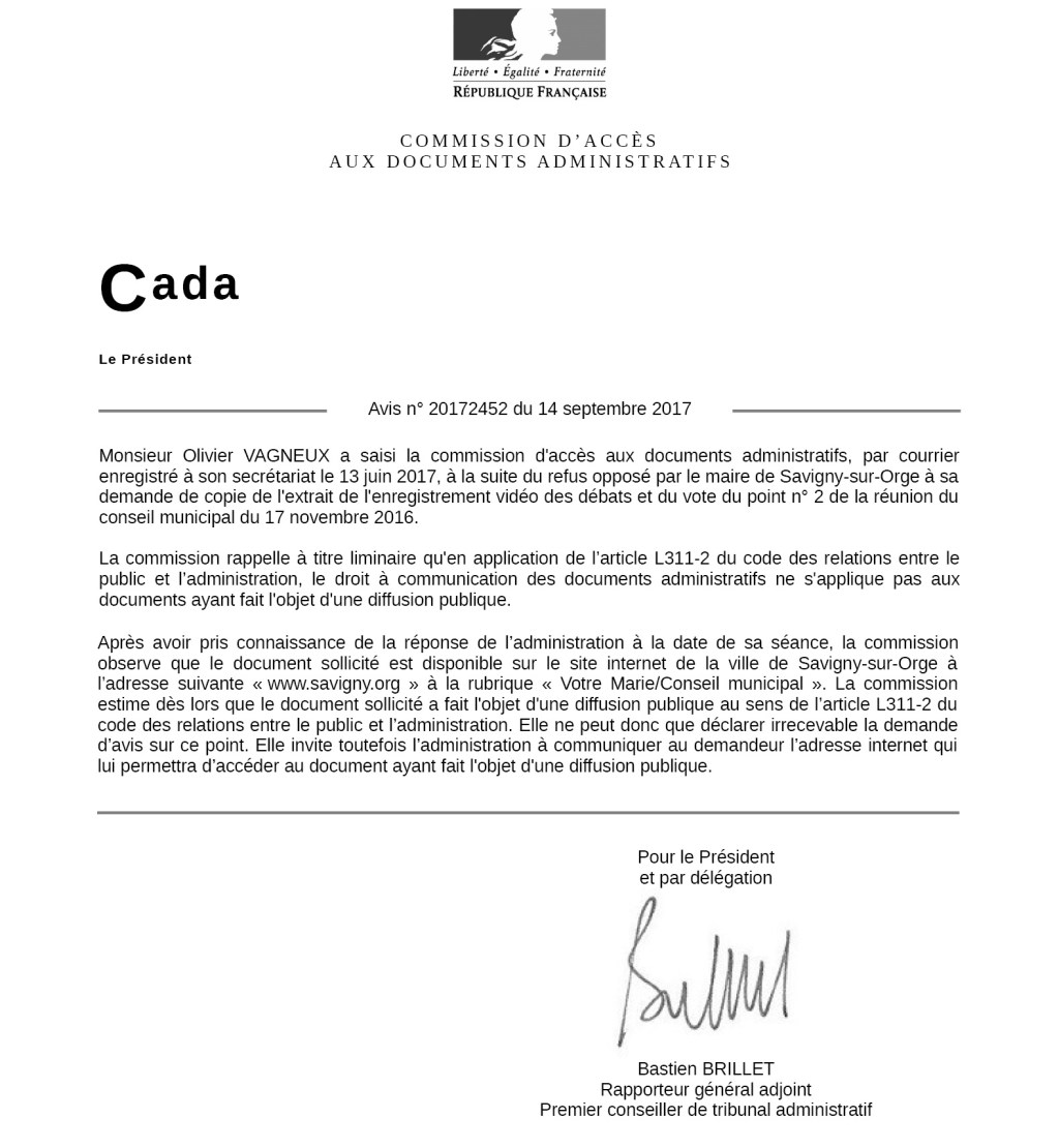 Quand la CADA empêche de répondre favorablement au Tribunal&nbsp;administratif