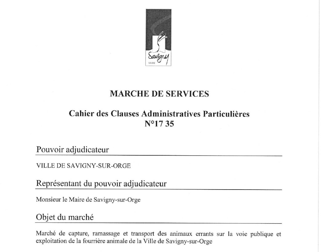 Après la fourrière automobile, la fourrière animale à Savigny-sur-Orge