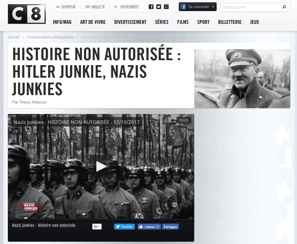 Du dangereux relativisme historique de &laquo;&nbsp;Histoire non autorisée – Hitler junkie, nazis junkies&nbsp;&raquo;