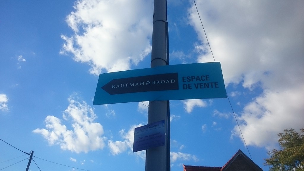 Coup de gueule contre les pré-enseignes de Kaufman & Broad à Savigny-sur-Orge