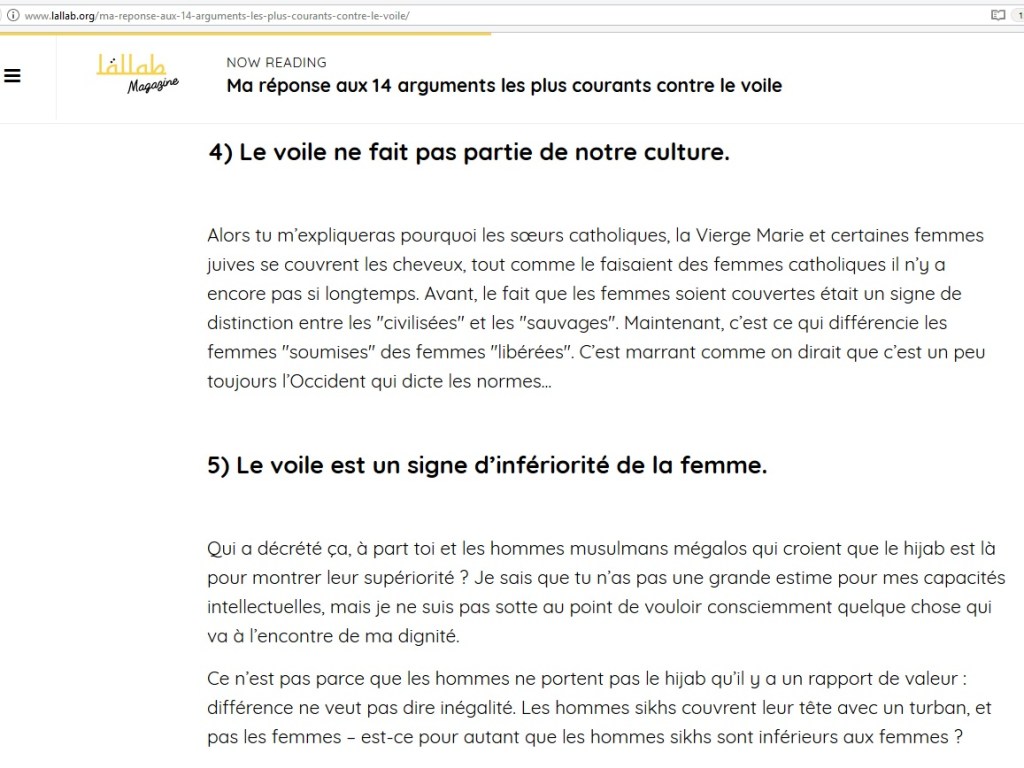 Petite mise au point sur le voile chez les juives, les chrétiennes et les&nbsp;musulmanes