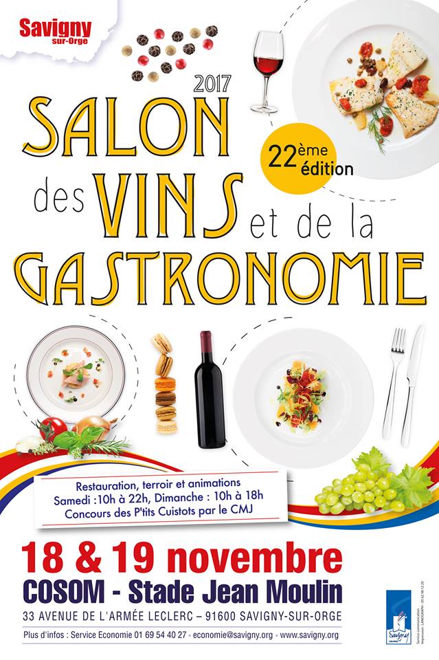 Des remarques et des questions sur le 22e salon de la gastronomie de Savigny-sur-Orge