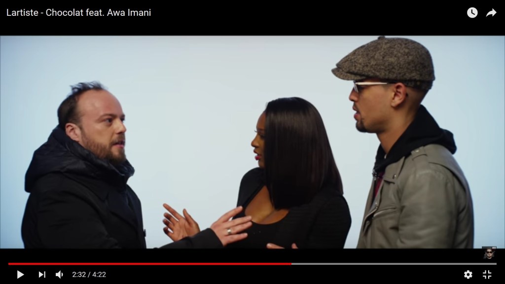 Quand le clip &laquo;&nbsp;Chocolat&nbsp;&raquo; de Lartiste feat Awa Imani transforme l&rsquo;intolérance des Arabes en intolérance des&nbsp;blancs